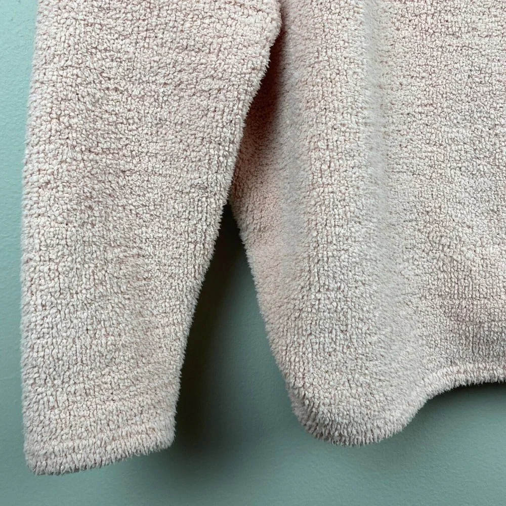 Eloquii Sweater 18/20 Pink Off Shoulder Plush Fleece Soft Cozy Comfy‎ Womens